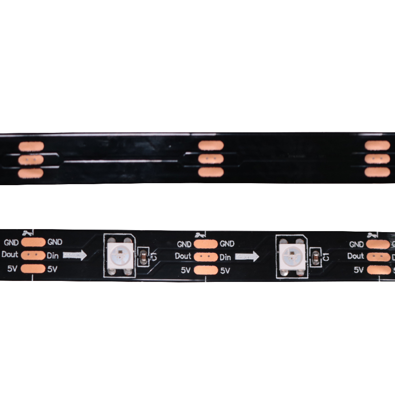 SK6812 WS2811 addressable 5V 10mm 30 LEDs flexible pixel LED strip